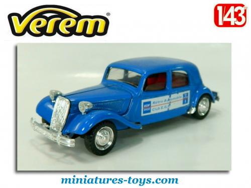 Citroën - Traction 15CV 1932 - Verem - 1/43 - Autos Miniatures