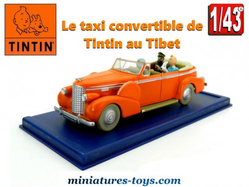2 Voitures Miniatures Atlas Tintin Échelle 1:43 - Collection Édition Spéciale