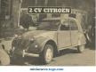 La 2cv Citroën en miniature de Norev retro 3-inches au 1/54e