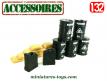 Un ensemble diorama et accessoires pour voitures miniatures