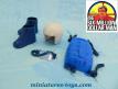 Les accessoires parachutiste de la figurine articulée Steve Austin Action Joe kenner