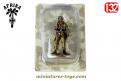 La figurine métal du soldat allemand de l'Afrika Korps en 1942 au 1/32e