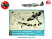 La maquette du chasseur britannique Spitfire IX Supermarine par Airfix au 1/72e