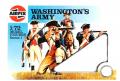 Un ensemble de 9 figurines de L'armée de Washington par Airfix au 1/72e