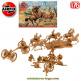 L'artillerie anglaise du Royal Horse Artillery en miniature par Airfix au 1/76e