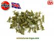 Un lot de 43 soldats anglais de 1944 en figurines par Airfix au 1/72e