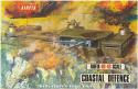 Le canon en tourelle du bunker miniature par Airfix au 1/72e