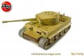 Le kit du char allemand Tigre 1 miniature par Airfix au 1/76e