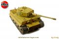 Le kit du char allemand Tigre 1 miniature par Airfix au 1/76e