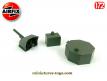 Les bunkers et le canon par Airfix au 1/72e