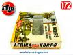 Les soldats allemands de l'Afrika-Korps en figurines par Airfix au 1/72e