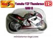 La moto Yamaha YZF Thunderace 1000 R en miniature de Maisto au 1/18e