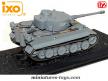 Le char allemand Tigre I Ausf E gris en miniature par Ixo Models au 1/72e
