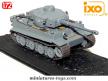 Le char allemand Tigre I Ausf E gris en miniature par Ixo Models au 1/72e