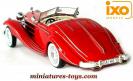 La Mercedes Benz 540K modèle 1936 en miniature Ixo Models et Altaya au 1/43e