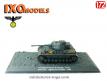 Le char allemand Panzer IV Ausf G miniature par Ixo Models Altaya au 1/72e