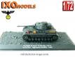Le char allemand Panzer IV Ausf G miniature par Ixo Models Altaya au 1/72e