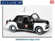 La Renault 4CV Pie Police de Paris 1956 en miniature par Eligor au 1/43e