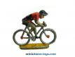 Un lot de 9 cyclistes miniatures en métal par Aludo au 1/38e années 1950 1960