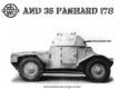 La Panhard 178 automitrailleuse AMD 35 en miniature par Ixo Models au 1/43e