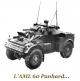 L'automitrailleuse AML 60 Panhard miniature de Solido au 1/50e