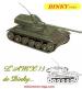 Lot 2 chenilles noires pour char AMX 13 de Dinky Toys France au 1/55e