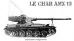 Le char AMX13 miniature de Dinky Toys France au 1/55e incomplet