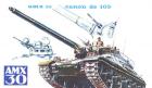 Le char AMX 30 105 miniature en kit par Heller au 1/35e