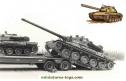 Le char AMX 30 A1 miniature de Solido au 1/50e incomplet