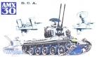 L'AMX 30 DCA miniature de Solido au 1/50e incomplet et repeint
