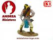 La figurine du Chef indien Geronimo par Andrea au 1/32e