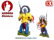 La figurine du Chef indien Sitting Bull par Andrea au 1/32e