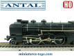 La locomotive a vapeur 231 H 141 SNCF en miniature par Antal au H0 OO