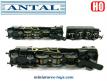 La locomotive a vapeur 231 H 141 SNCF en miniature par Antal au H0 OO