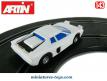La Ferrari Testarossa blanche en miniature pour circuit Artin au 1/43e
