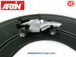 La Formule 1 gris argent en miniature pour circuit Artin au 1/43e