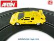 La Lamborghini Countach 5000 jaune en miniature pour circuit Artin au 1/43e