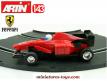 La Formule 1 Ferrari rouge n°5 en miniature pour circuit Artin au 1/43e