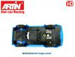 La Mazda RX7 bleue en miniature par Artin pour circuit Slot-cars au 1/43e
