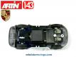 La Porsche 930 Racing grise n°98 en miniature d'Artin pour circuit au 1/43e