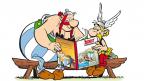 Un ensemble de 3 figurines Kinder Surprise inspirées du monde d'Asterix