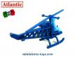 Un hélicoptère miniature par Atlantic au 1/32e incomplet