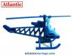 Un hélicoptère miniature par Atlantic au 1/32e incomplet