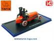 Le bolide rouge de Tintin les cigares du pharaon en miniature Atlas au 1/43e