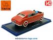 La Lancia Aurelia de Tintin et l'affaire Tournesol en miniature au 1/43e