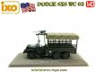 Le Dodge 6x6 WC 63 militaire en miniature par Ixo models et Atlas au 1/43e