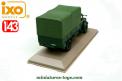 Le camion militaire anglais Bedford Oyd miniature par Ixo Models au 1/43e