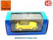 Le cabriolet Opel Olympia de Tintin et Le sceptre d'Ottokar miniature au 1/43e