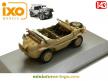 La Schwimmwagen 166 sable en miniature par Ixo Models au 1/43e