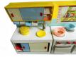 La cuisine dinette jouet ancien en métal des années 1960 Atmega